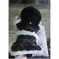 Final Fantasy XIV Emet-selch plush on Pillow 30cm long